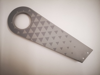 Ca. 114x Kettingbeschermer, Grijs